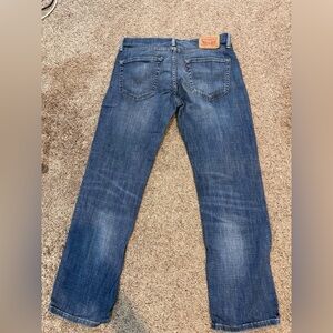 Levi's Classic Indigo Straight Jeans